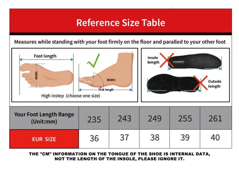 Baasploa Women’s Breathable Non-Slip Jogging Sneakers